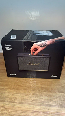 Marshall Acton III Bluetooth Active Stereo Speaker 60W Bass Reflex Black