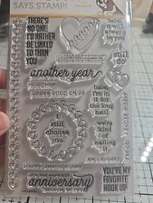 Simon Says Stamp Snarky I Still Do Anniversary Ckear Stamp Set Wedding