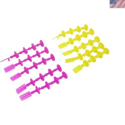 Essential 40-Piece Igniter Plug Set in Bright Magenta & Yellow - Rocket Ready