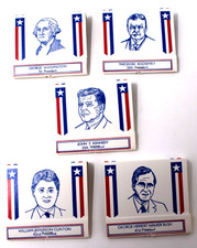 Vintage Matches Presidential Series Matchbooks Diamond King Size - 30 Strike EXC