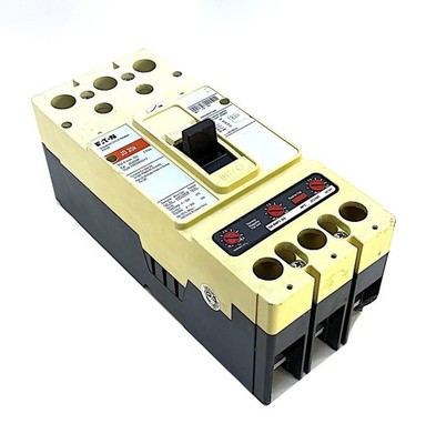 Eaton JD3250F 3 Pole 250 Amp 600 Vac Breaker w/150A Trip (Chip)