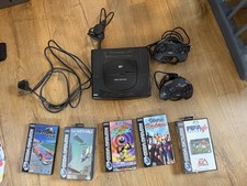Sega Saturn Console Bundle PAL UK + 2 Controllers + 5 Games