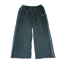 Washed Black Adidas Sweatpants