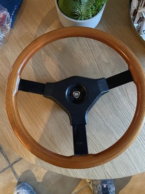 Momo Holzlenkrad Original 1983 Selten Vintage Oldtimer Lancia 