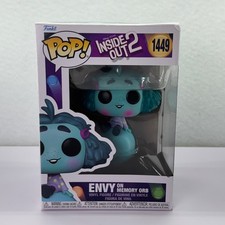 Funko Pop Disney Pixar Inside Out 2 Envy on Memory Orb 1449 Figura Nueva
