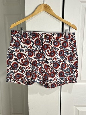 Old Navy Every Day Shorts womens size 8 multicolored floral mid-rise Summer