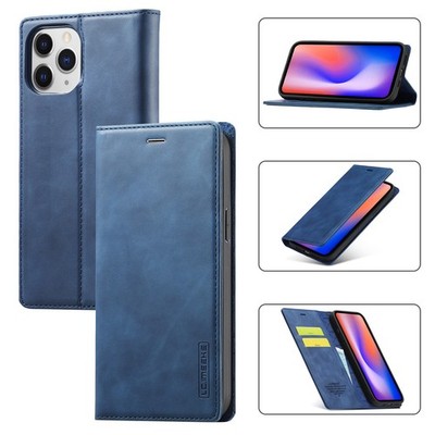 For iPhone 16 15 14 13 12 11 Pro Max XR Leather Wallet Case Magnetic Flip Cover