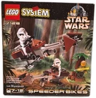 SEALED 1999 LEGO Star Wars 7128 Speeder Bikes New 90 Pieces Classic Set