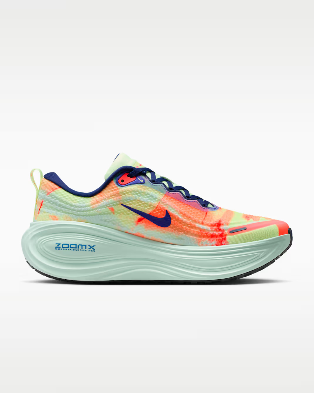Nike Vomero Plus Men's Shoes in Barely Volt/Hot Lava image 3