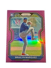 Brailyn Marquez [Purple Prizm] RC #12 2021 Panini Prizm Chicago Cubs