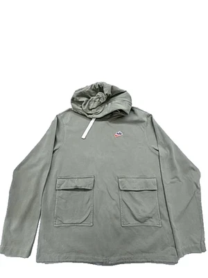 Pull à capuche Nike en coton Swoosh pour homme taille M vert - Photo 1/4