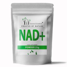 NAD+ Pulver 25g - Nicotinamid Ribosid 98% Reinheit - NAD plus - Forest Vitamin
