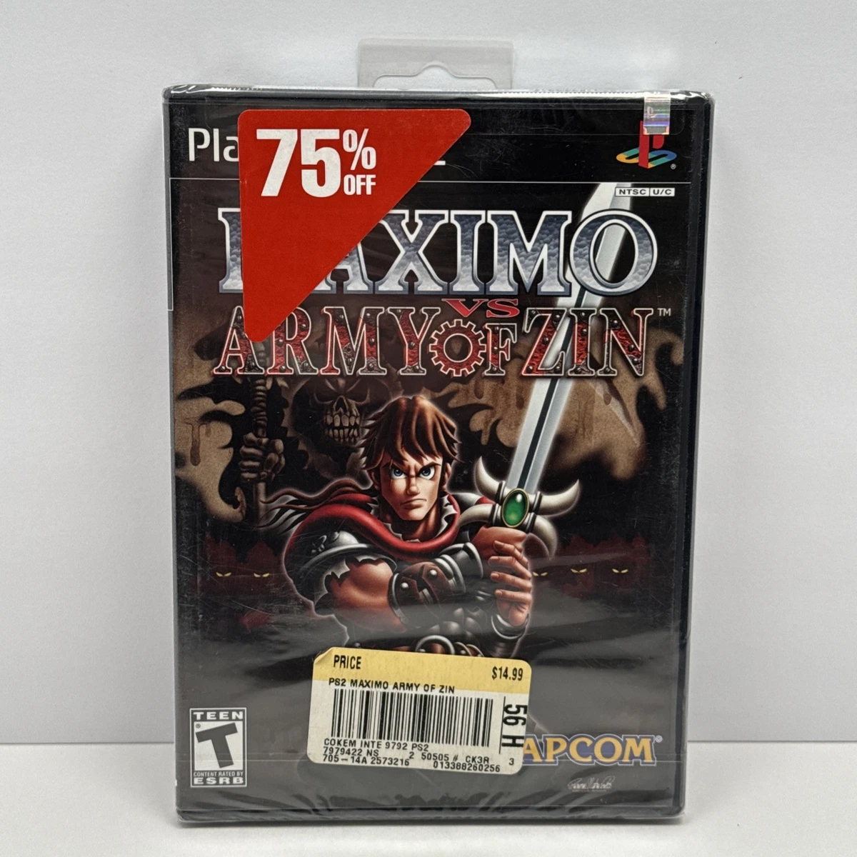 Notice Seule Jeu Vidéo PS2 – Maximo Vs. Army Of Zin – Bonne état, Originale