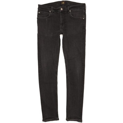 Lee Luke Herren Jeans schwarz Skinny Slim Stretch W32 L31 (107323)