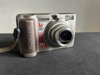 Canon PowerShot A20 Kompakt Kamera silber - Memory Karte