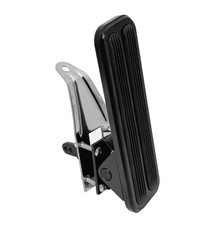 Floor Mount Gas Pedal Throttle Accelerator Pedal Billet Aluminum Chevy Ford Blk