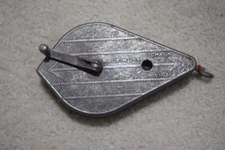 Vintage STRAIT LINE Chalk Line Reel Plumb Bob Tool - Calif., USA - WORKS WELL!