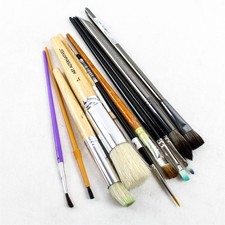 Lot of 11 Assorted Artist Paintbrushes