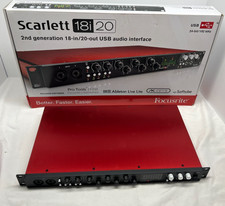 Focusrite Scarlett 18i20 2nd Gen USB Audio In...