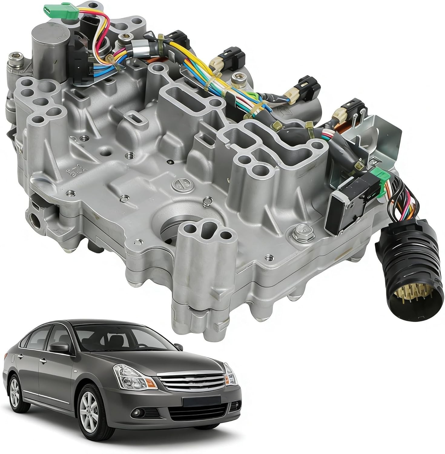 RE0F11A JF015E CVT Transmission Valve Body W/Solenoid fit for Nissan Sentra V...