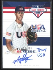 2017 Panini Stars and Stripes USA Baseball Cards 12