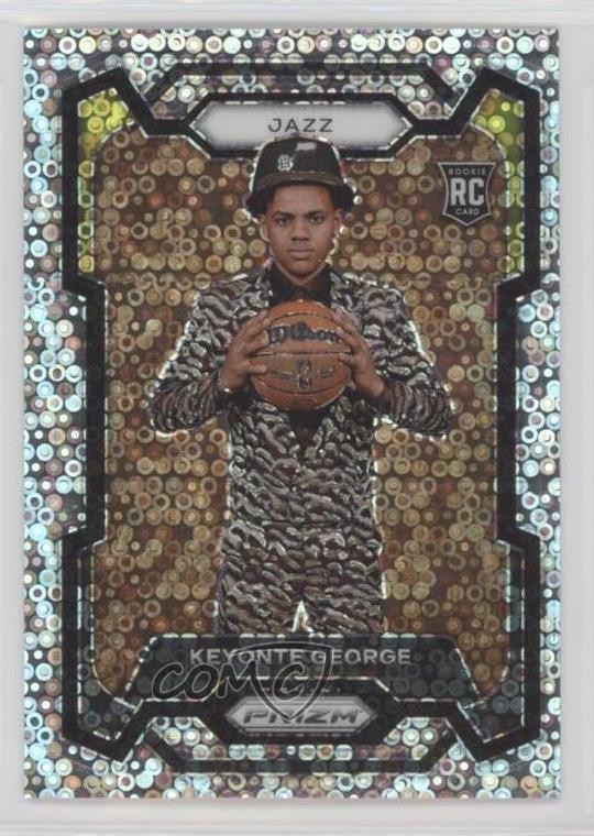 2023-24 Panini Prizm Variation Fast Break Keyonte George #127 Rookie RC 01wt