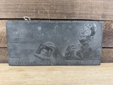 Vintage Rath’s Black Hawk Bacon Printers Block 