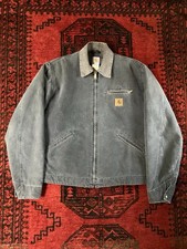 Vintage Carhartt Detroit Jacket J97 PTL Large Tall USA Big Patch July 2000