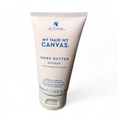 LOT OF 2 Alterna My Hair My Canvas More Butter Masque 40mL Travel NEW Hair Mask