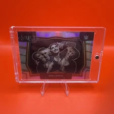 2023 Panini Select WWE Silver Prizm Ringside Rhea Ripley #221 