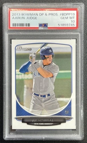 AARON JUDGE PSA 10 2013 BOWMAN DRAFT PICKS & PROSPECTS #BDPP19 YANKEES RC 9745