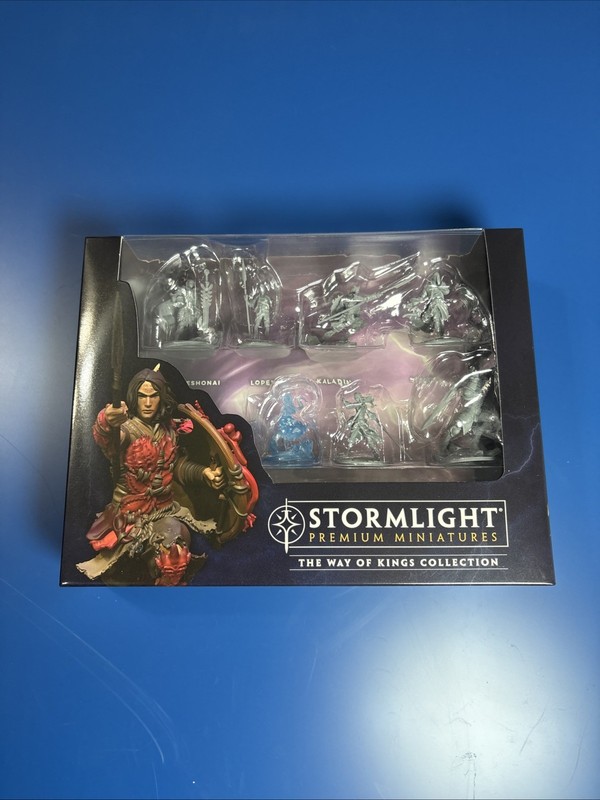 Stormlight Archive Premium Miniatures - The Way Of Kings - Unpainted, Sealed