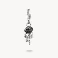 Thomas Sabo Charm AnhäNger True Romance Rose 925 Silber Kaltemail 2232-664-11