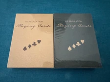 Set of Vintage Plaid 2011 Blue California + Red Arizona Decks Dan and Dave Cards