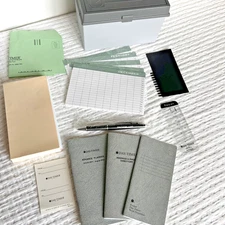 Day-Timer Storage Box Pen Accessories Blank Refill Pages Calendar