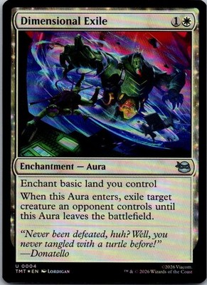Dimensional Exile U Teenage Mutant Ninja Turtles 4 NM