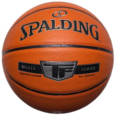 Basketball Unisex, Spalding Silver TF Ball, Orange