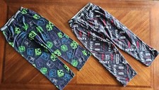 Lot Of Boys Pajamas Size 10 Minecraft Levi's