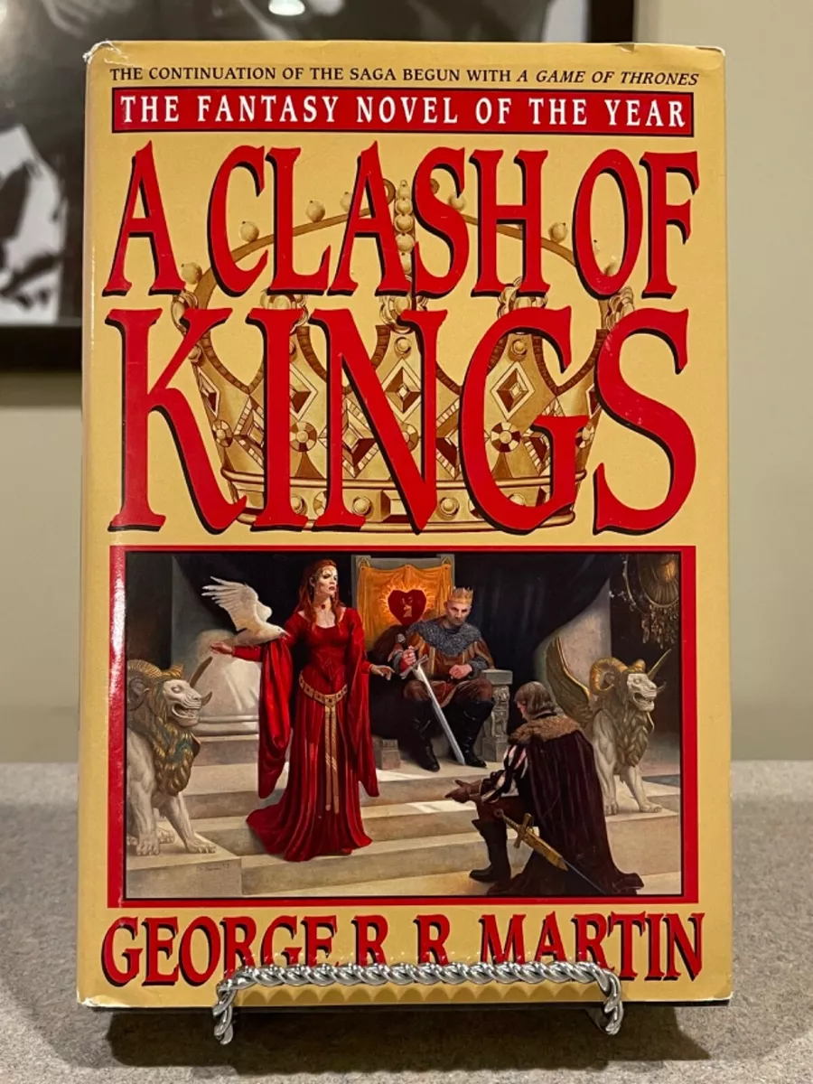 A Clash of Kings by George R.R. Martin (Hardcover Book Club Edition Game  Thrones 9780553108033