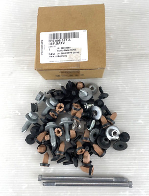AUDI A3 8P 2004-2012 STOßSTANGE HINTEN MONTAGESATZ / BEFESTIGUNGSSATZ TEILE NEU ORIGINAL