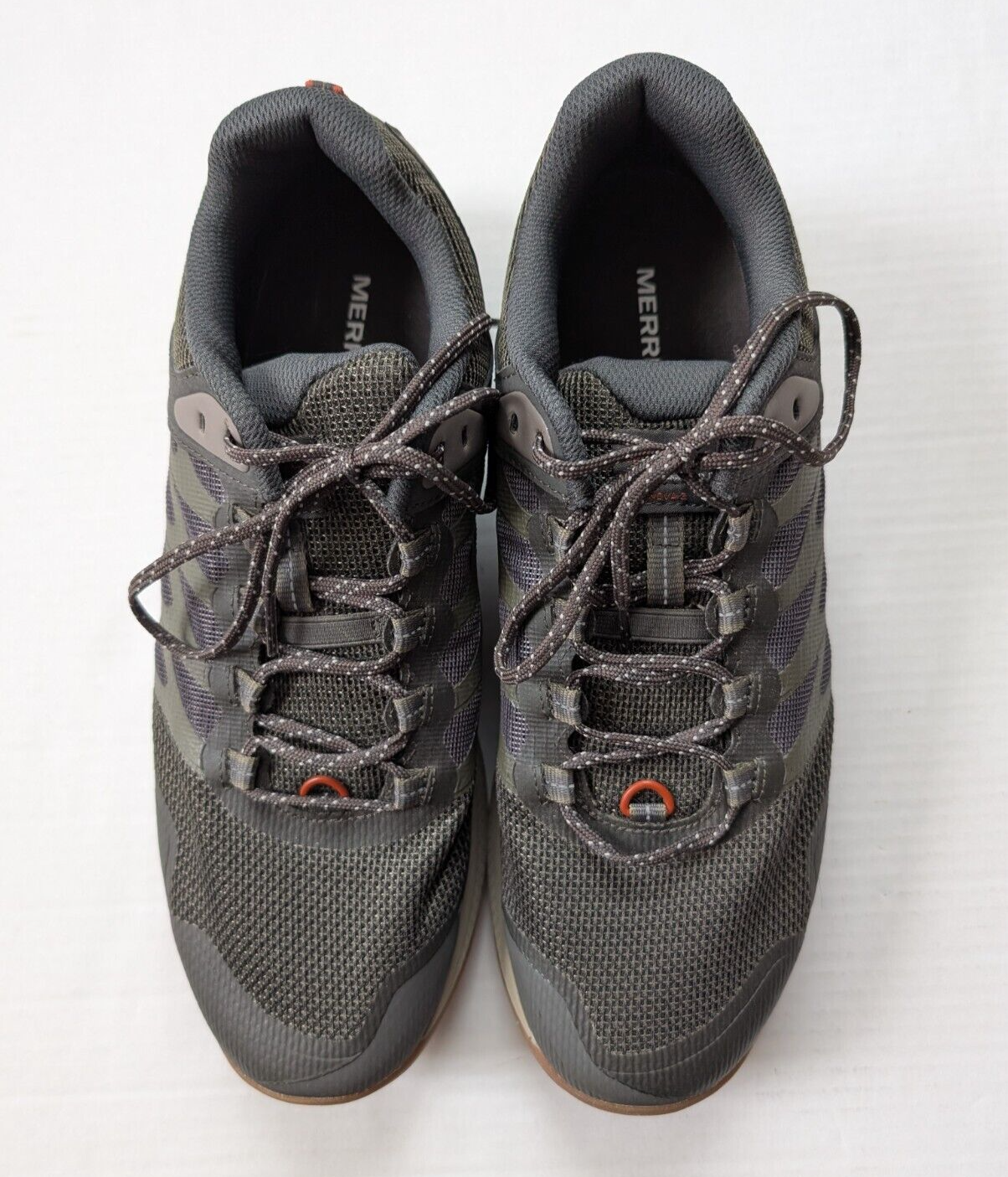 Scarpe da trekking Merrell Nova 3 uomo taglia 12 oliva sneakers J067609 Vibram