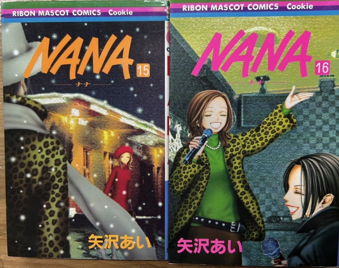 NANA Vol.1-21 Comic Set complete manga Comics Ai Yazawa Japanese