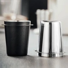 Coffee Machine Powder Cup 51/54/58mm Coffee Dosing Cup Durable Stainless Steel