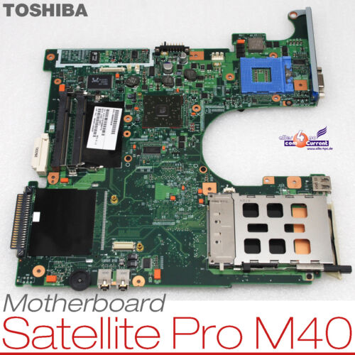 Motherboard Toshiba Satellite Pro M40 V000055620 Notebook Mainboard New Top 055 - Picture 1 of 1