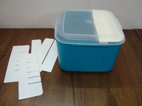 Eagle Craftstor Craft Storage Container With Tray 9"x9"x7" USA