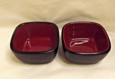 CorningWare Ryku Ramekin Dishes x2 – Ceramic Stoneware Rounded Square Set