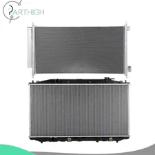 For 2008 2009 2010-2012 Honda Accord Car Radiator & A/C Condenser Cooling Kit