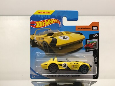 HOT WHEELS FYC55 CORVETTE GS ROADSTER -YELLOW 3inch- GOOD IN BLISTER - A004
