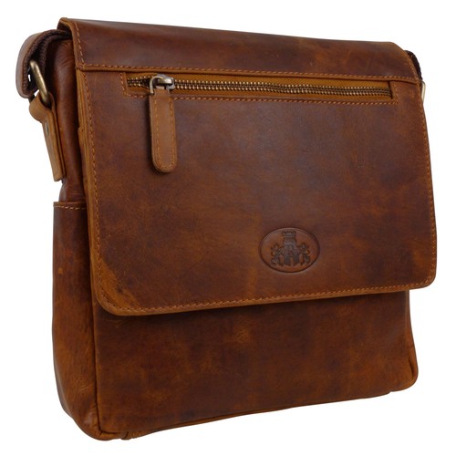 Rowallan Ladies Gents Large Square 3/4 Flap Bag Bag Bavaria - Picture 2 of 6