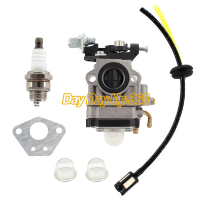 #ad Carburetor Carb Assy For Troy Bilt TB25BP 25cc Blower Fuel Line Kit Gasket $13.55